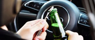 Чем грозит распитие спиртного в припаркованном автомобиле