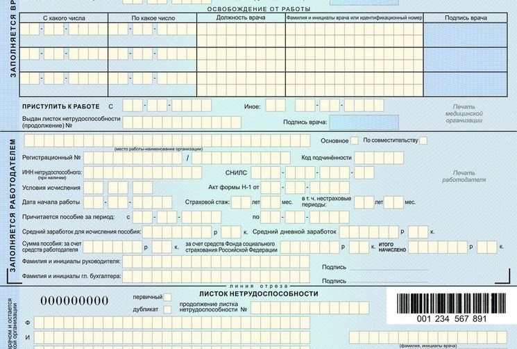 Больничный по беременности и родам рб. Форма больничного листка нетрудоспособности. Форма Бланка листка нетрудоспособности. Листок временной нетрудоспособности номер формы. Бланк листка нетрудоспособности 2022.