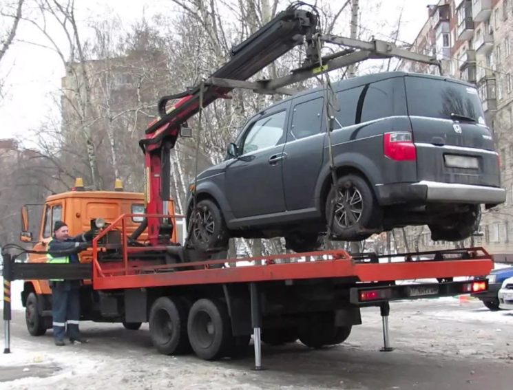 Как происходит эвакуация автомобиля