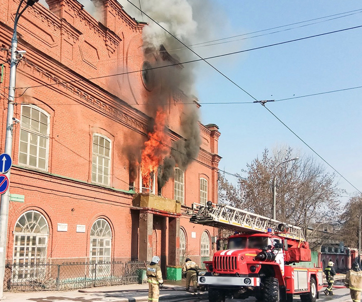 Правила безопасного поведения при пожаре