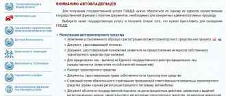 Правила постановки авто на учет в ГИБДД