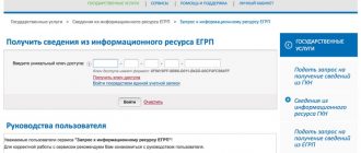 Выписка из ЕГРП